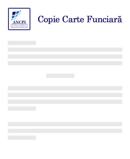 Document Copie Carte Funciară (in extenso)